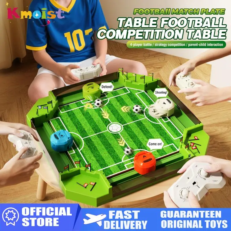 Football Arcade Game for 4 Players Fun Table Game Toys Gifts for Kids Adults for Family Gatherings Home Use with Points System