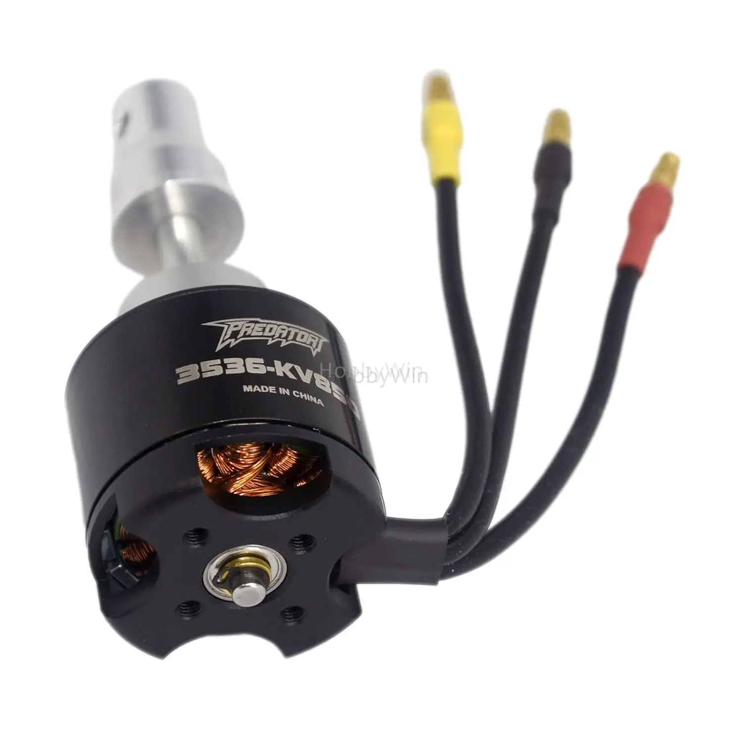 FMS Part 3536 KV850 Brushless Motor 6mm Shaft for 1100mm Class PT17, HS123, Beechcraft, T28, SE5A view 6