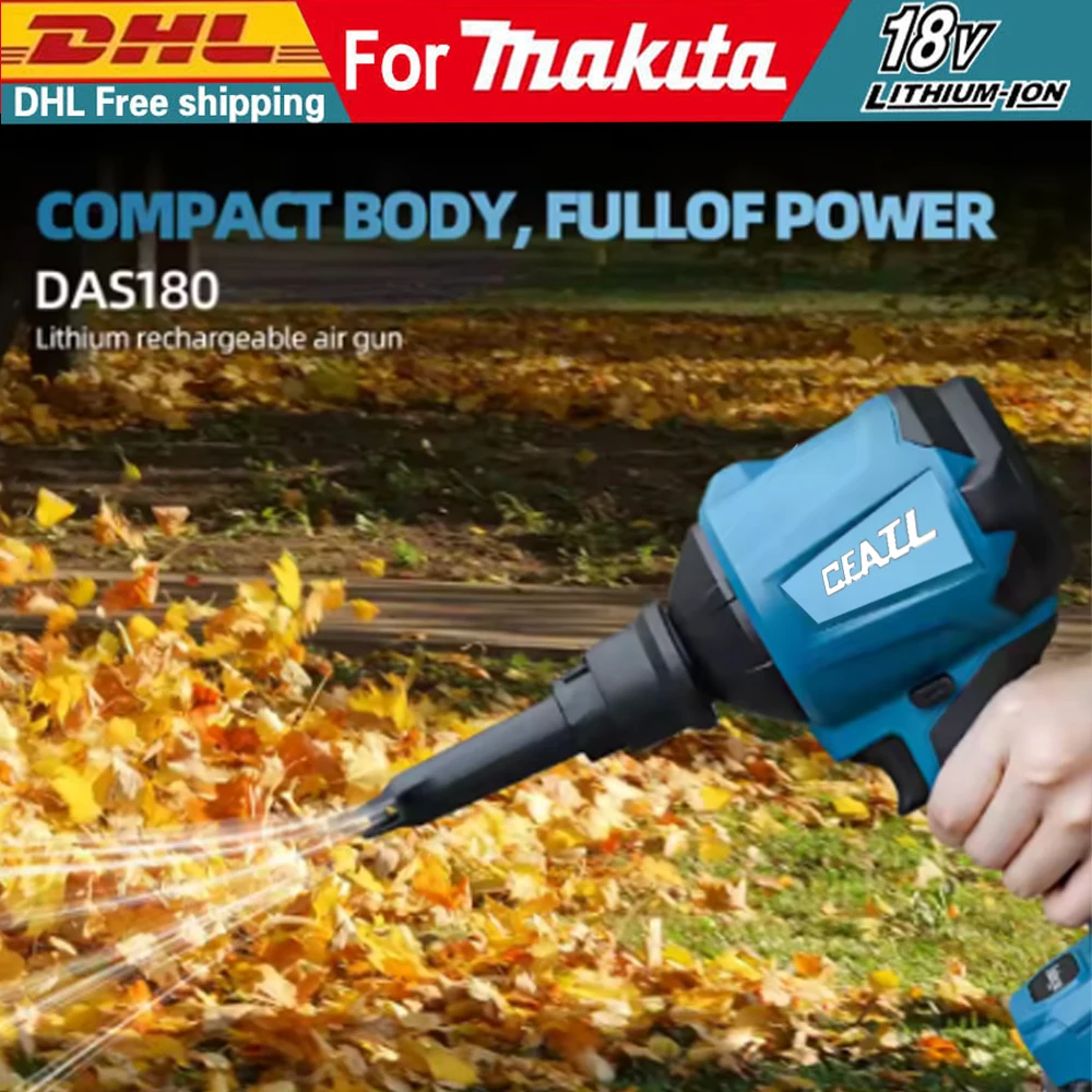 

100% Original CFATL 18v tools DAS180 high-power air dust removal gun for blowing dust in narrow spaces power tools