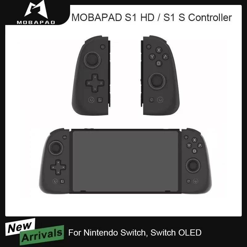 MOBAPAD S1 HD / S1 Game Controller With Hall Effect Joystick For Nintendo Switch OLED Gamepad With One Click Wake-Up Function