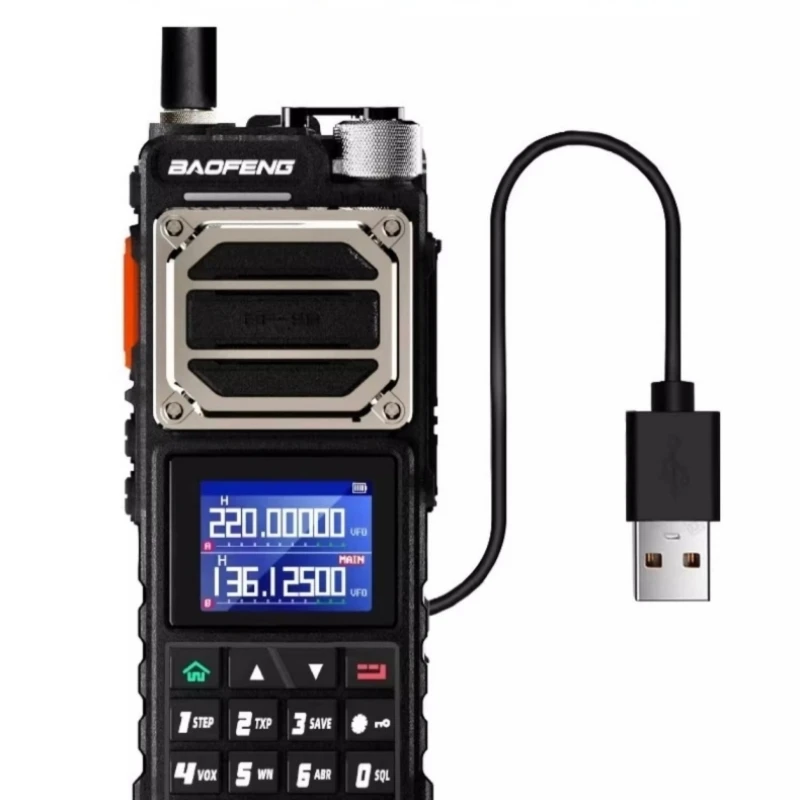 Baofeng UV25 جهاز اتصال لاسلكي مقاوم للماء عالي الطاقة مضاد للتدخل جهاز اتصال داخلي محمول بنقرة واحدة تردد الصيد في الهواء الطلق 2025