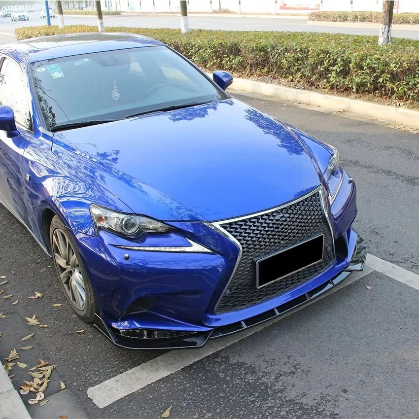 Front Bumper Lip for Lexus IS250 IS350 IS300 F Sport 2014 2015 2016 Car Spoiler Splitter Diffuser Body Kit Tuning Auto Parts