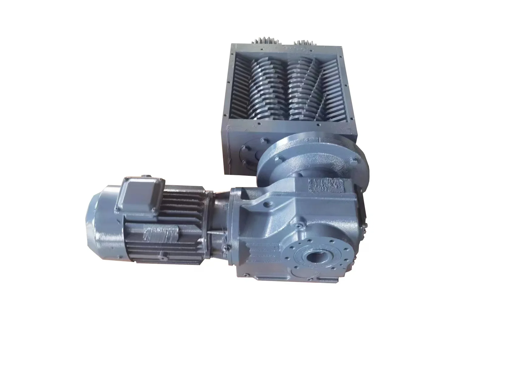 High Quality Double Axis Shredder Chassis High-power Shredder Chamber Box for Crushing Plastic and Rubber 4