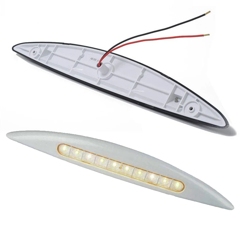1 Stück 12 V RV Auto Lichter Sonnenschirm Lichter Markise Licht Weiß 10 LED Lampe Für Elddis Coachman Caravan und Wohnmobil Auto Lichter