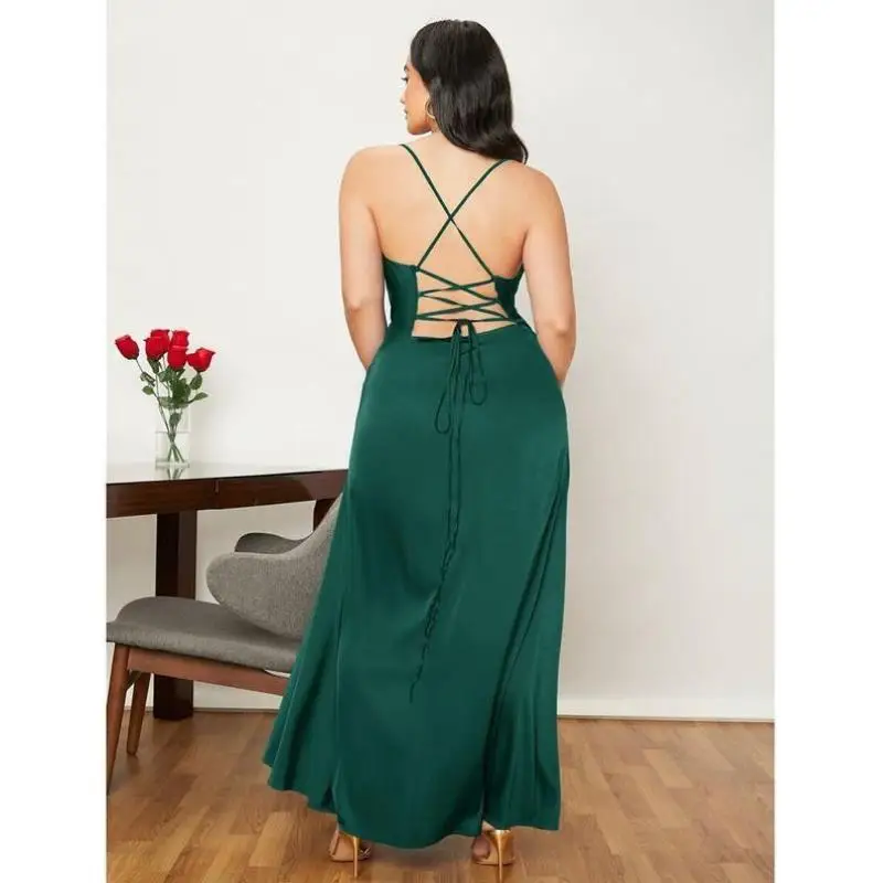 Di grandi dimensioni in pizzo Sa Bal drappeggiato in raso Cleanfit H Versione Dr per donne di mezza età Tee-Quarter Sve Ciwalk Dr