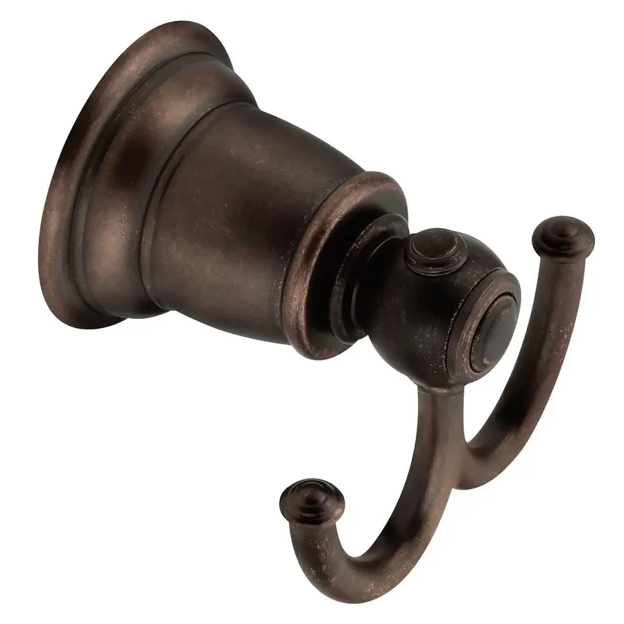 

YB5403ORB Kingsley Double Robe Hook, Oil Rubbed Bronze