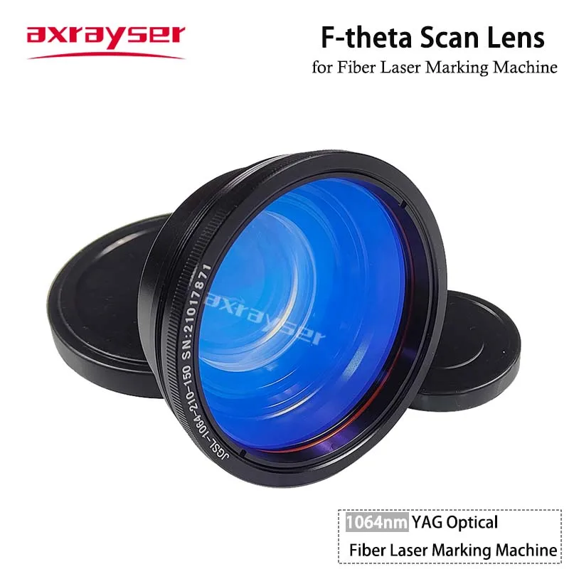 F-theta Scan Laser Lens for Fiber Marking D150/200/300mm Focal Length 100-420mm M85 For 1064nm YAG Optical Machine Parts