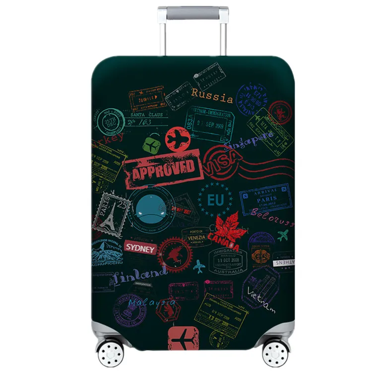 Thicken Suitcase Cover Elastic Washable  Luggage Protective Sleeve Apply to 18-32inch Travel Trolley Accessories Supplies