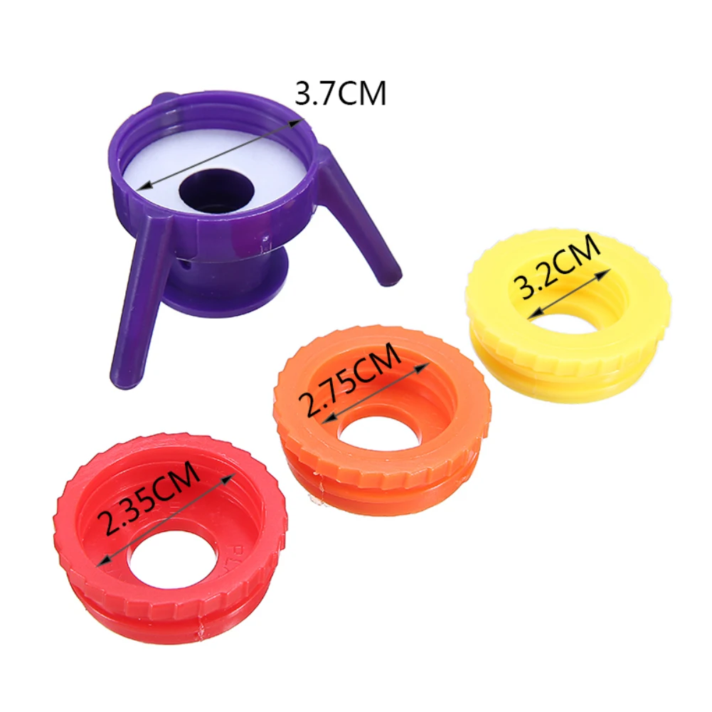 6/3pcs Inverted Bottle Cap No Leakage Shower Gel Shampoo Inverted Bottle Cap No Waste Liquid Lid Bottle Upside Down Bracket