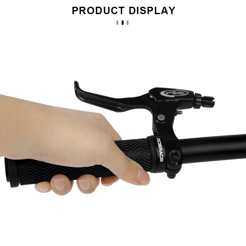 Fahrrad-Lenkergriffe Rutschfest Stoßdämpfend Ergonomisch Komfortabel Gummi Weiche Fahrradgriffabdeckung Fahrradzubehör – Detail 6
