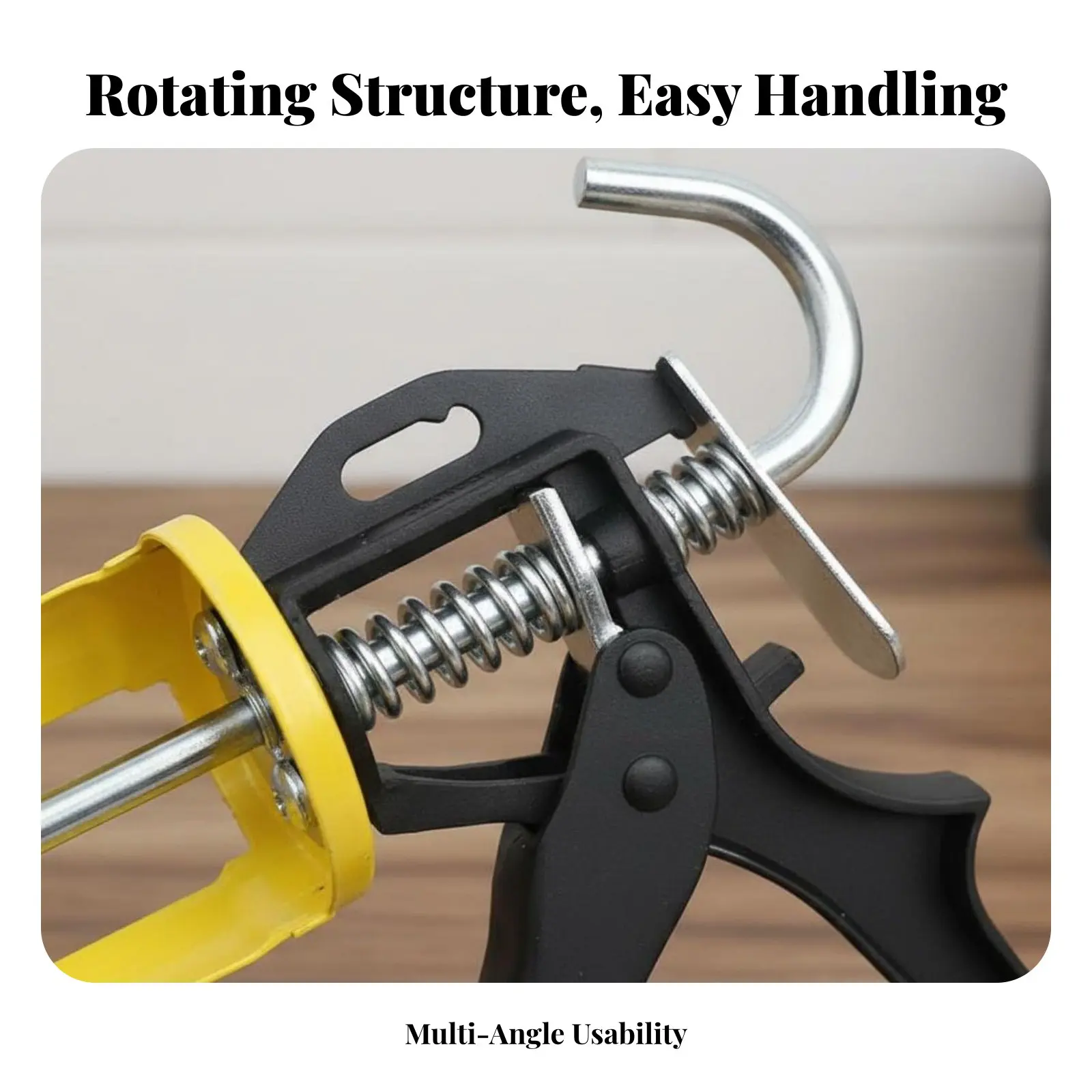 

Structural Comfortable Grip Manual Caulking Hardware Tool Ergonomic Design Home Improvement Supply for Bathroom
