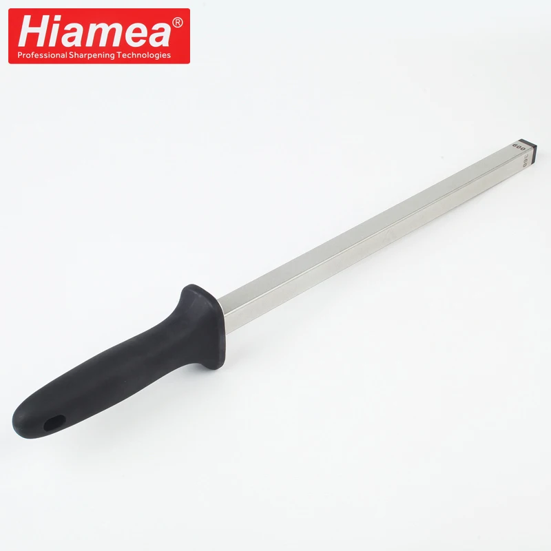 

8 Inch Diamond Knife Sharpener Rod 360/600 Girt Non-slip Mat Sharpening Steel Sharpener Stone Tool Kitchen Sharpening System