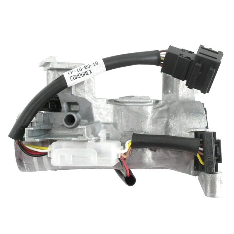 Auto Essential: alloggiamento serratura accensione blocco sterzo con cablaggio per Jetta-Sedan & Beetle 2011-2018, modello 5C6905841 5C6-905-841