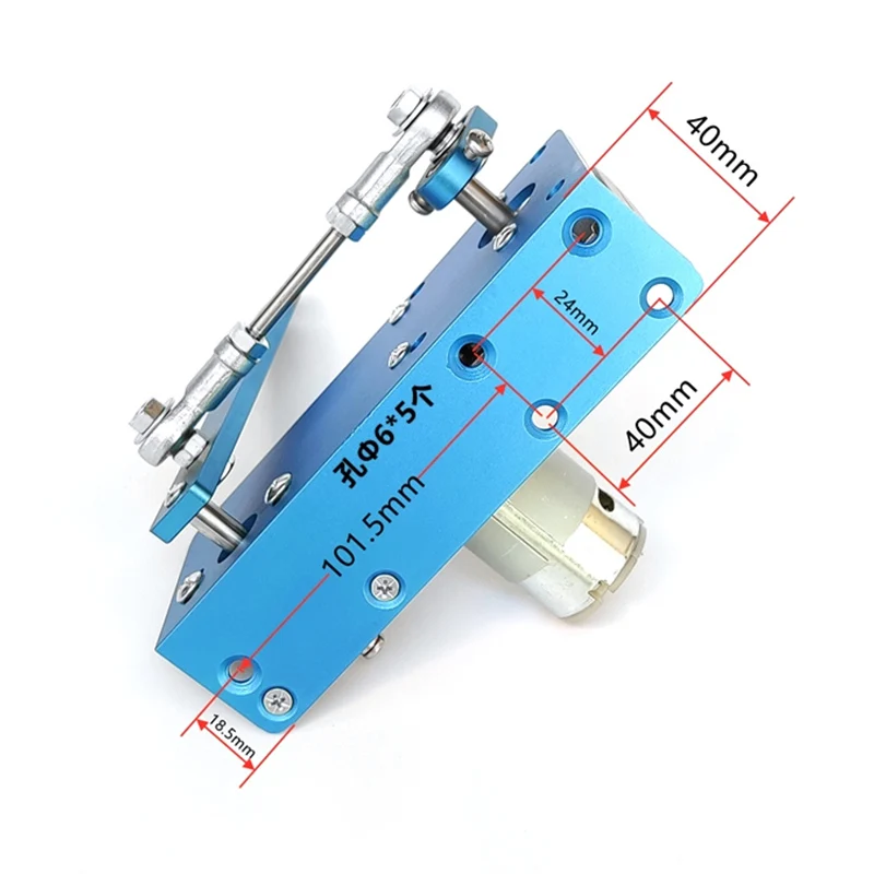 Reciprocating Rocking Motor Automatic Wobbler Machine DIY Design DC Reciprocating Gear Motor Swing Angle 20-120 degree