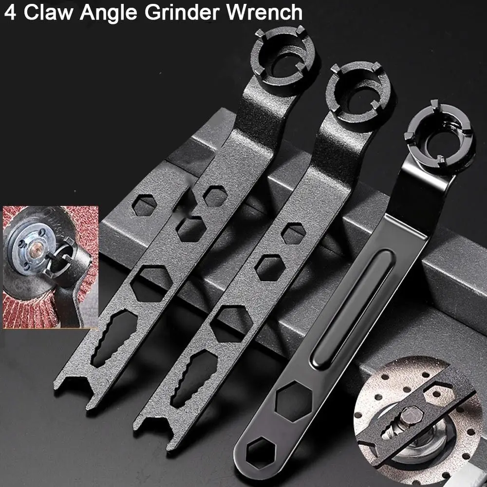 

Стабильный зажим, 4-кулачковый ключ для угловой шлифовальной машины, удлиняет ручку, утолщенные насадки для угловой шлифовальной машины, многоцелевые