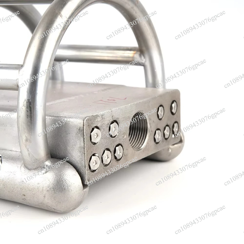 10,12 Holes Tugboat High-pressure Cleaning Vehicle,Water Sewer Jetter Boat Nozzle for Cleaning,Cleaning Vehicle