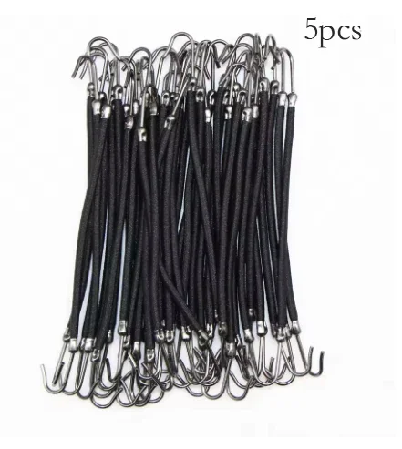 Conjunto de faixa de cabeça de gancho duplo elegante para mulheres suporte de rabo de cavalo de borracha de alta elasticidade acessório de cabelo resistente e estável