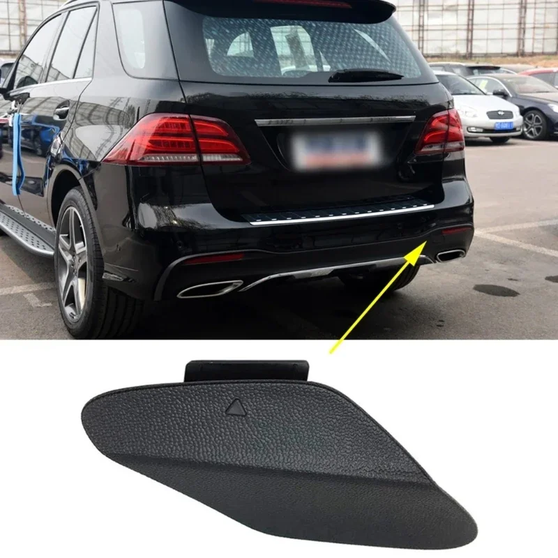 Rear Bumper Tow Hook Eye Cover Caps for W292 W166 GLE300 GLE350 GLE300d GLE350d GLE400 GLE450 GLE500 Replace 1668858322