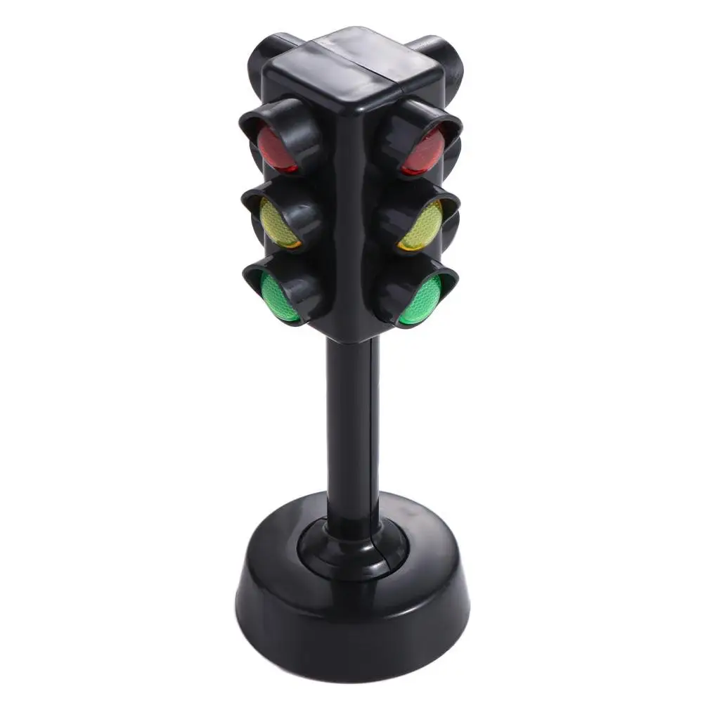 Early Educational Mini Traffic Light Crosswalk Light Traffic Safety Model Road Light Model Mini Traffic Light Toys