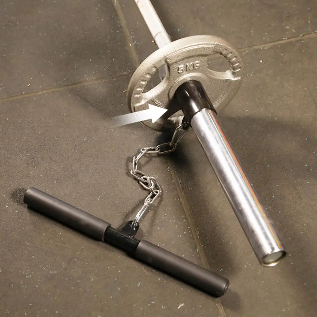 Row Barbell Attachment Easy to Use Cable Machine Fitness Muscles 2