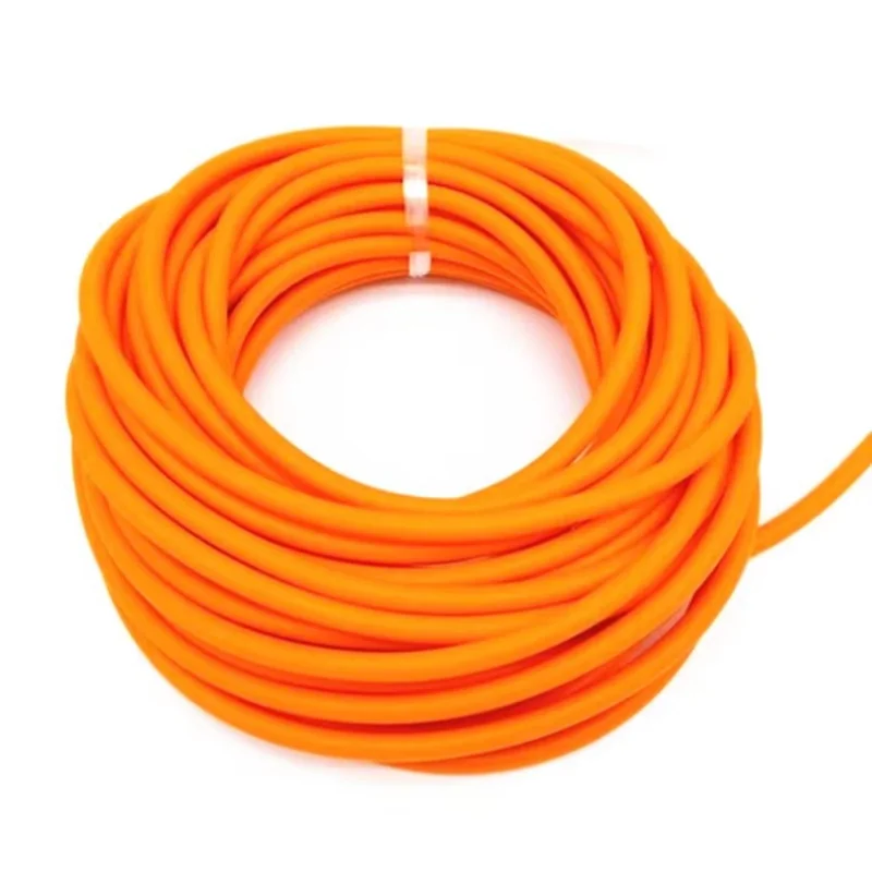 Tube élastique en caoutchouc naturel pour fronde, 10m, 2050, pour catapulte de chasse, équipement de Fitness