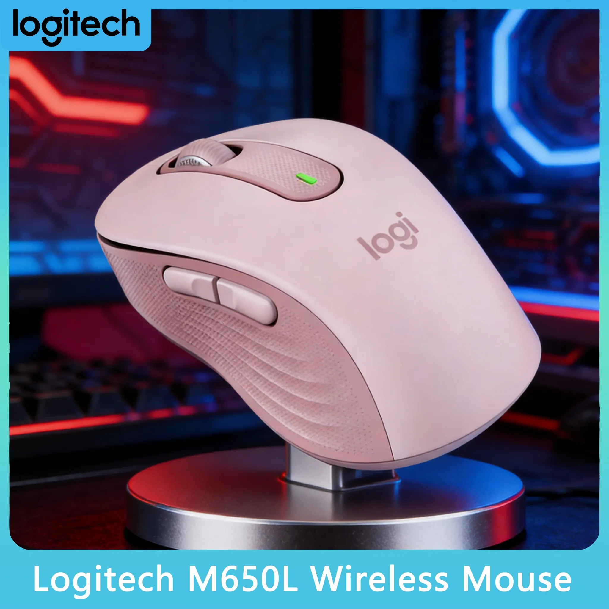 

Original Logitech M650/M650L/M750 Wireless Mouse SmartWheel Silent Click Bluetooth Logi Bolt 24-Month Battery Office Mouse