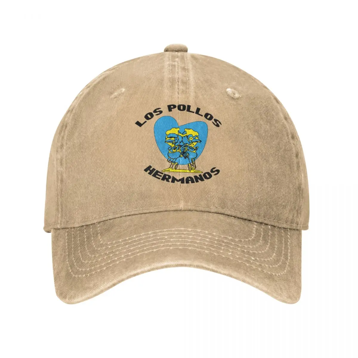 Los Pollos Hermanos Men Women Baseball Caps Breaking Bad Distressed Denim Washed Caps Hat Retro All Seasons Travel Sun Cap