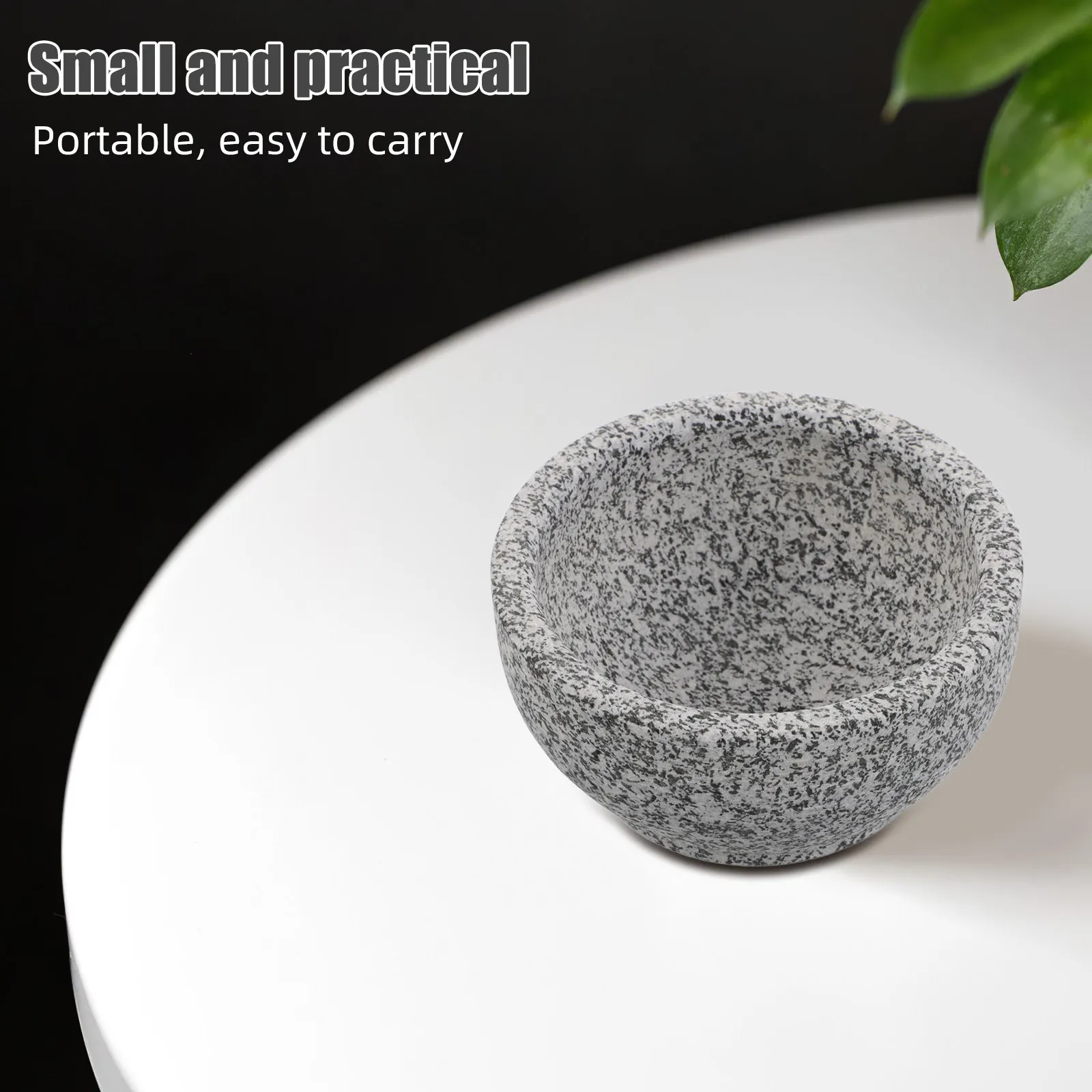 

Sauna Aromatherapy Stone Cup Home Sauna Essential Oil Diffuser Bowl Heatproof Stone Holder Spa Accessories 12x6cm