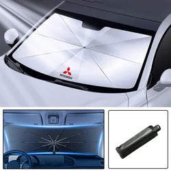 Für Mitsubishi Asx Lancer Pyjero Outlander L200 Ex Auto Windschutz scheibe Sonnenschutz Regenschirm Sonnenschirm faltbare Auto Shading