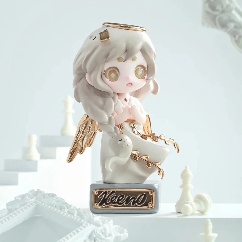 52TOYS Ghost Keeno Mysterious Treasure Blind Box Second Generation Desktop Ornament Doll Trendy Toy Figure for Girls Cute