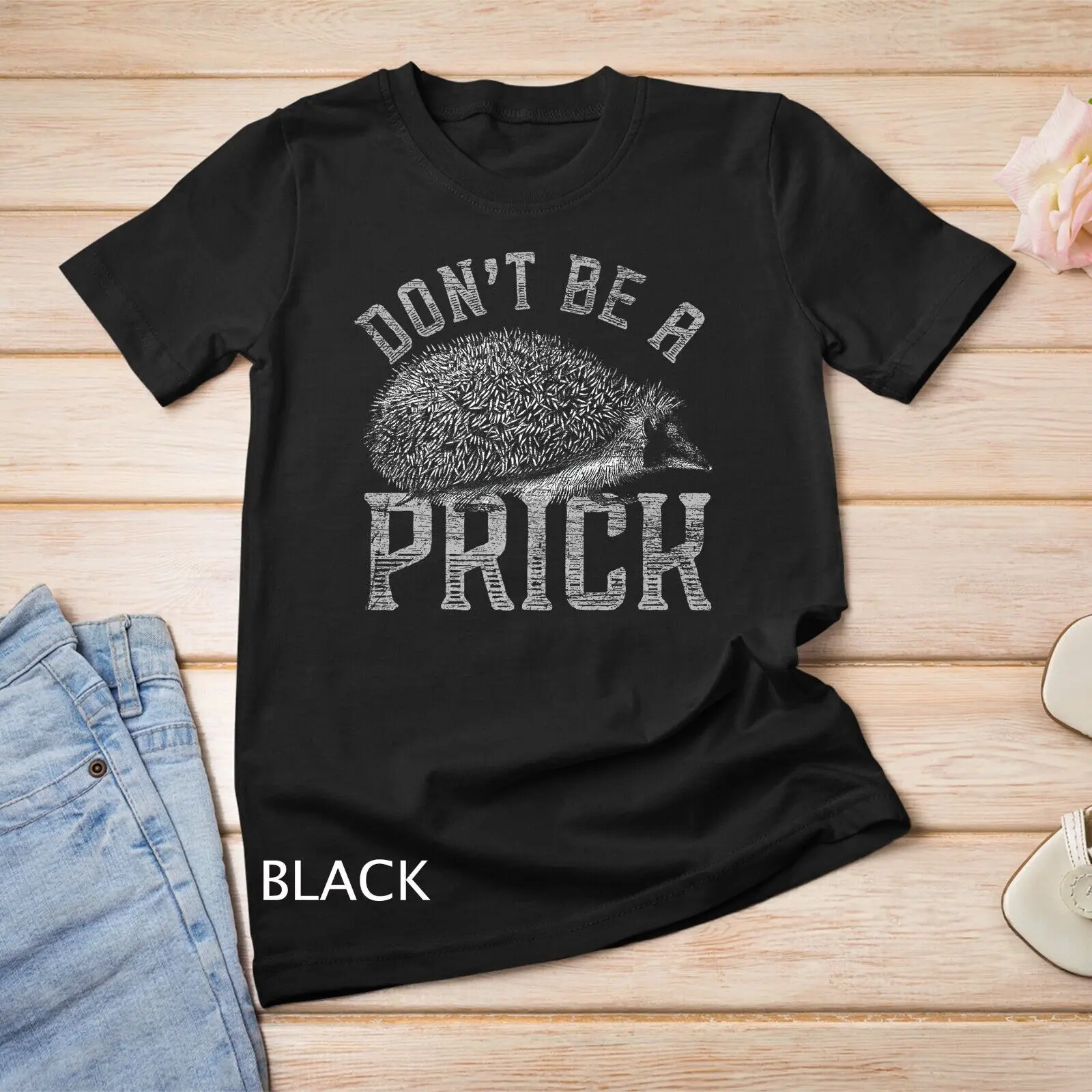 Dont Be A Prick Hedgehog Premium Unisex T-shirt