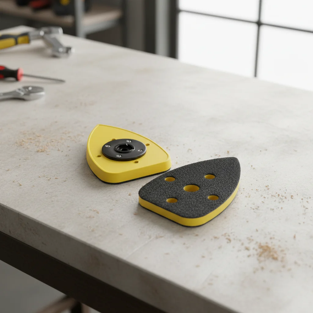 

Треугольная шлифовальная пластина 70x100 мм, опорная пластина для шлифовки и полировки шлифовальных машин, шлифовальная опорная пластина