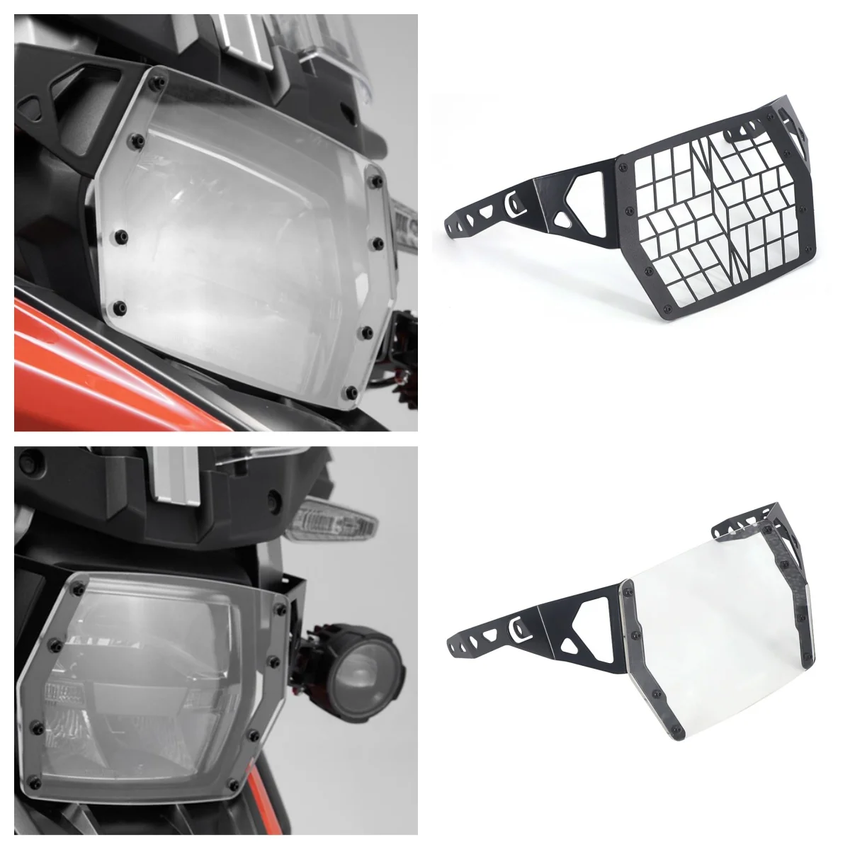 

For Suzuki V-Strom 1050 1050XT 1050A Motorcycle Headlight Grille Protector Front Lamp Grill Guard Head Light Protective Cover