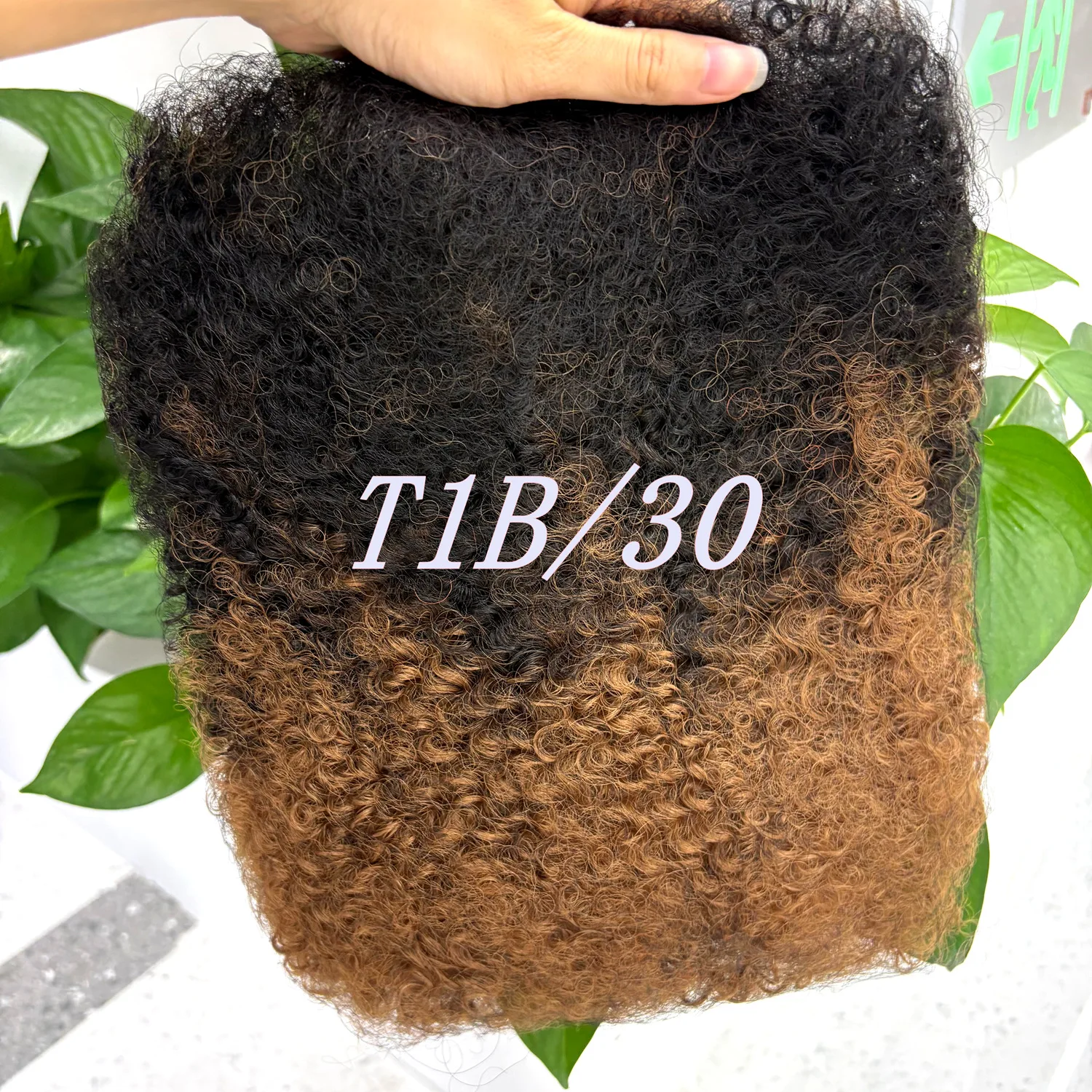 Gray 4C Afro Kinky Bulk Human Hair 50g/Pack for Twist Loc Repair Braiding Dreadlock Extensions 100% Human Hair Bulk Extension
