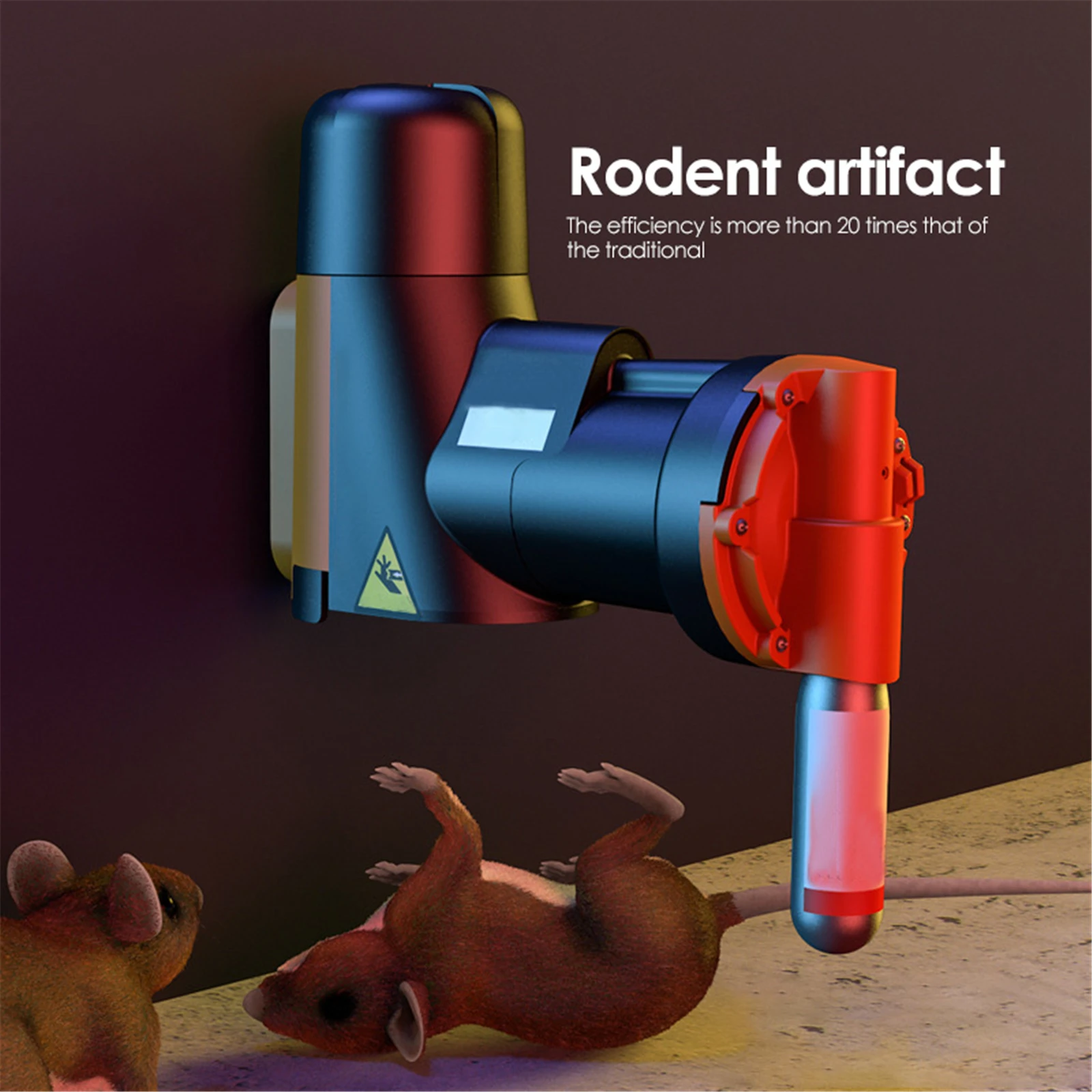 Piège à rongeurs efficace, kit de capture automatique et non toxique, machine anti-rongeurs domestique