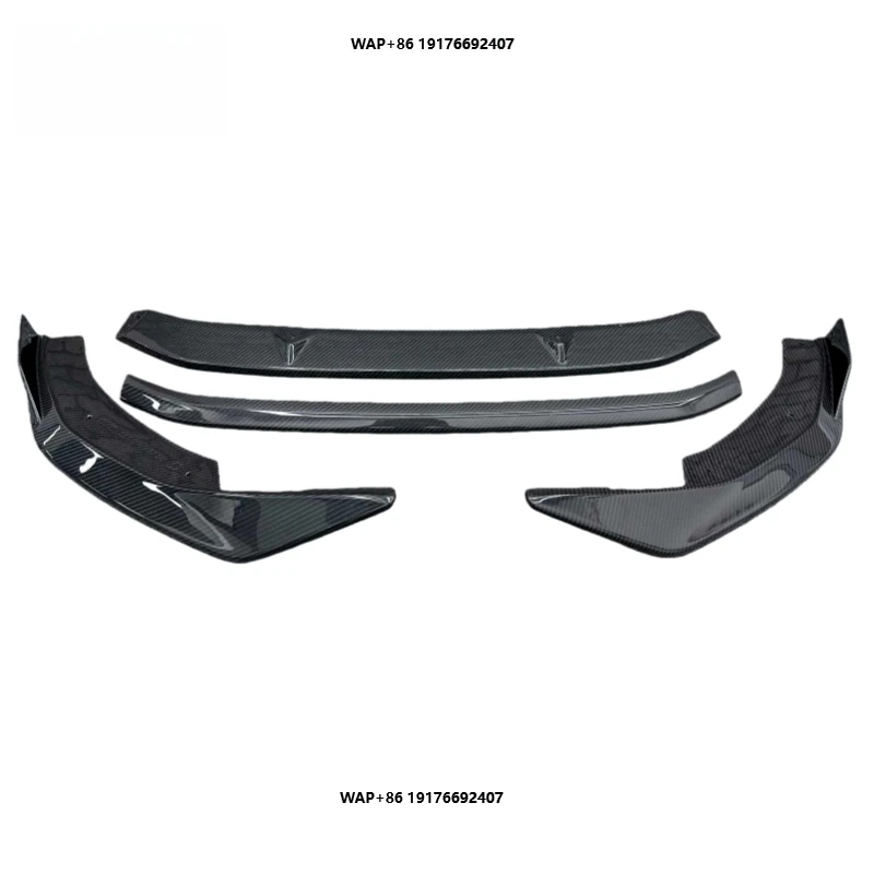

Dry Carbon Fiber CT Front Bumper Lip for RS5 Front Lip Body Kit