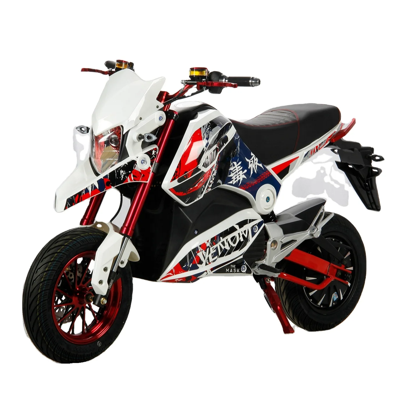 The latest fast electric motorcycle in 2021 72V / 60V lithium battery 80ah 2000W / 3000W / 5000W customizable high-power motor