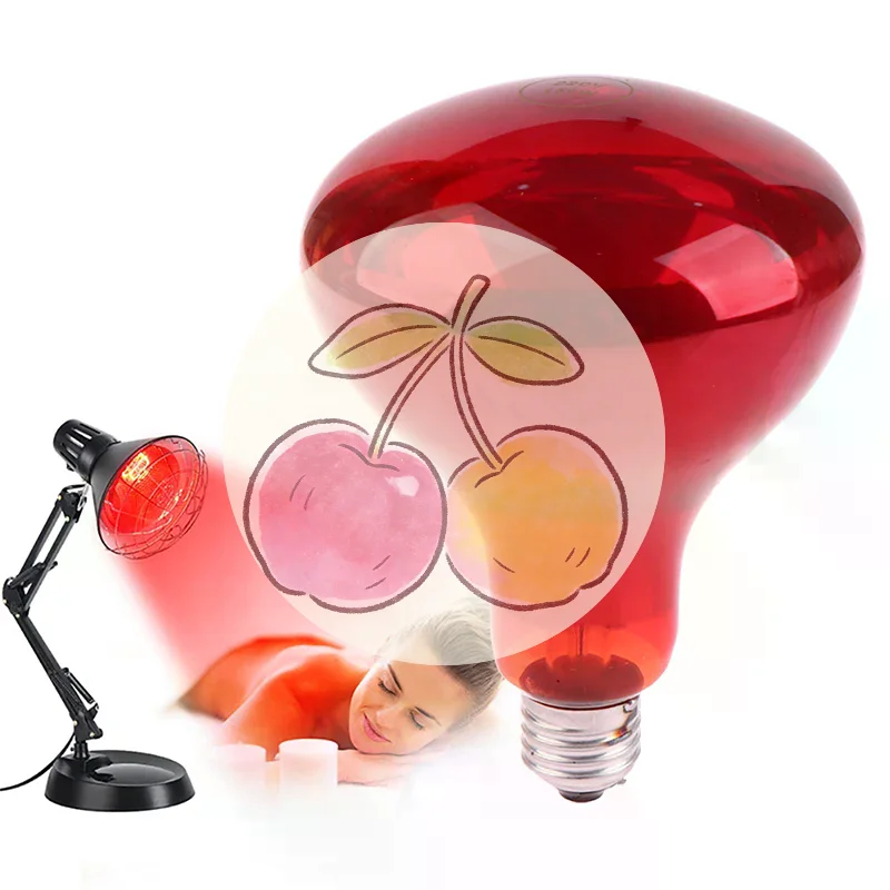 

Infrared Physiotherapy Bulb 100W 150W Heating Therapy Red Lamp for Body Neck Ache Arthritis Muscle Joint Relaxation Pain Relief~