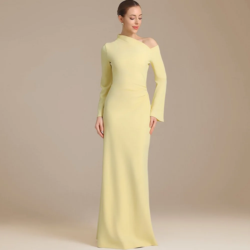 One Shoulder Long S…