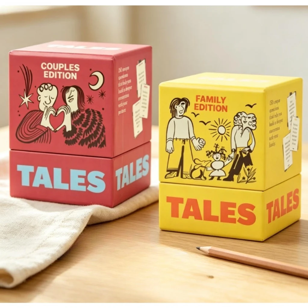 New 150pcs Card Conversation Starter Game Family Edition Fun Icebreaker for Adults and Family Gatherings Couples Card Game Tales