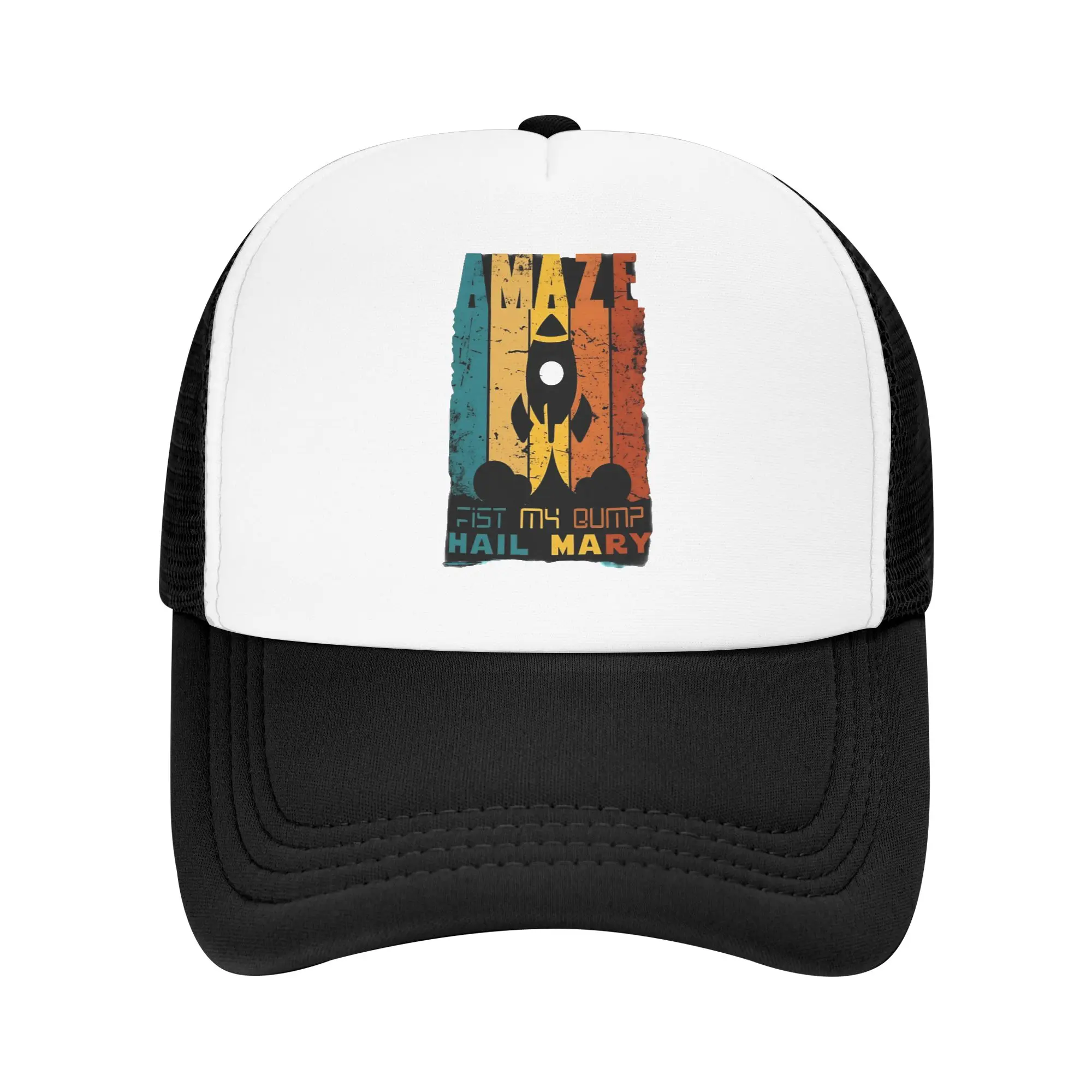 Unisex PROJECT HAIL MARY Trucker Hat Sport Mesh Baseball Cap Snapback Caps  Dad Hat Sun Caps Adjustable Sun Caps Summer