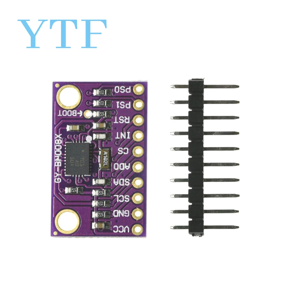 BNO080 AR VR IMU Nine Axis 9DOF AHRS Sensor Module 9-axis High Accuracy Accelerometer Gyro Magnetometer Virtual 3D GY-BNO080