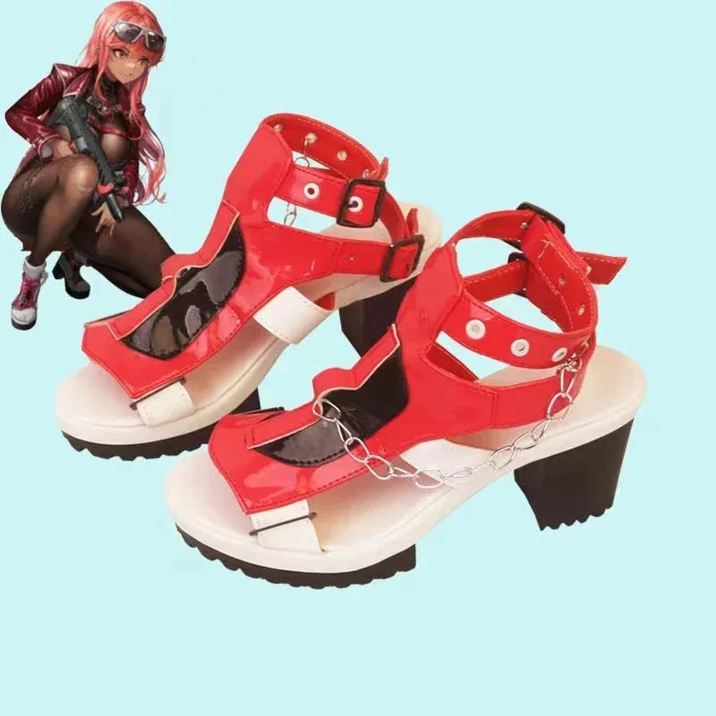 

NewNew Game NIKKE Boots Goddess of Victory Volume Cosplay Shoes Props Halloween Party Role Play Custom Made Aksesorif;5,c'8.m;0'