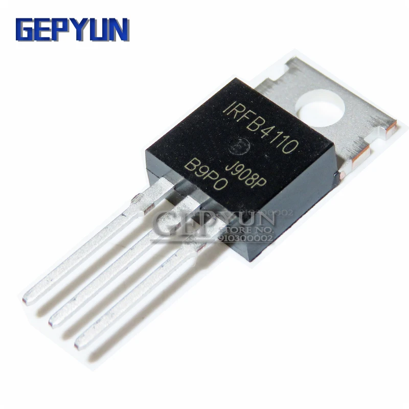 Gepyun a transistor MOS FET da 10 pezzi IRFB4110 TO220 B4110 TO-220