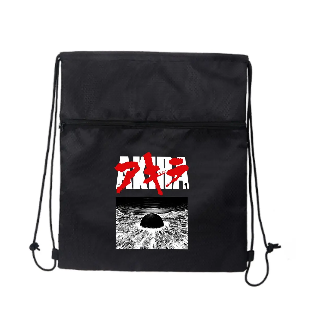 

Akira Манга Графический тематический дизайн Уличная сумка на молнии на шнурке: смелые принты для городского стиля