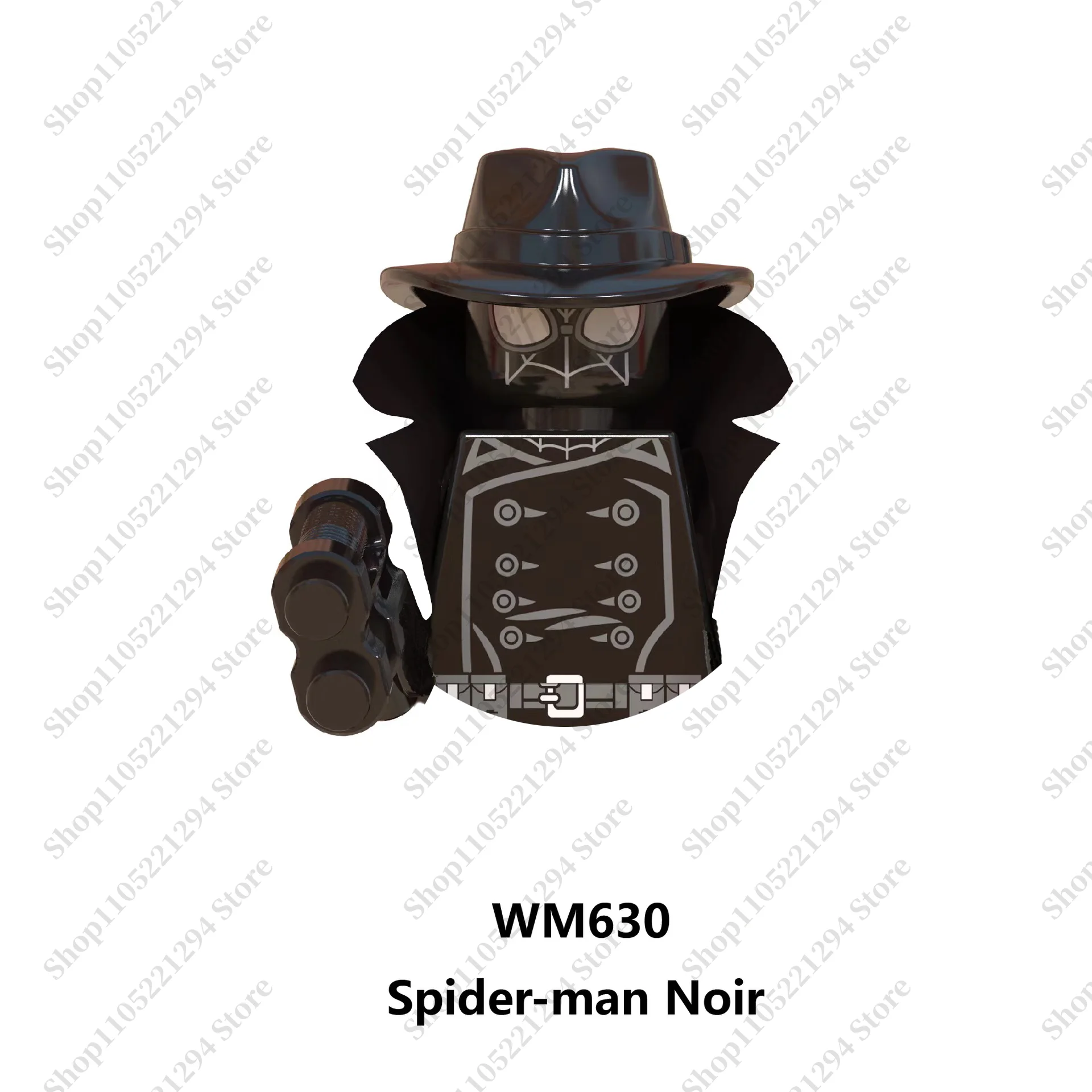 Marvel Spielzeug-Bausteine MINI-Ziegel Wolverine Iron Man Thor Zusammenbaubare 3D-Figuren Spielzeug Geschenke für die Feiertage