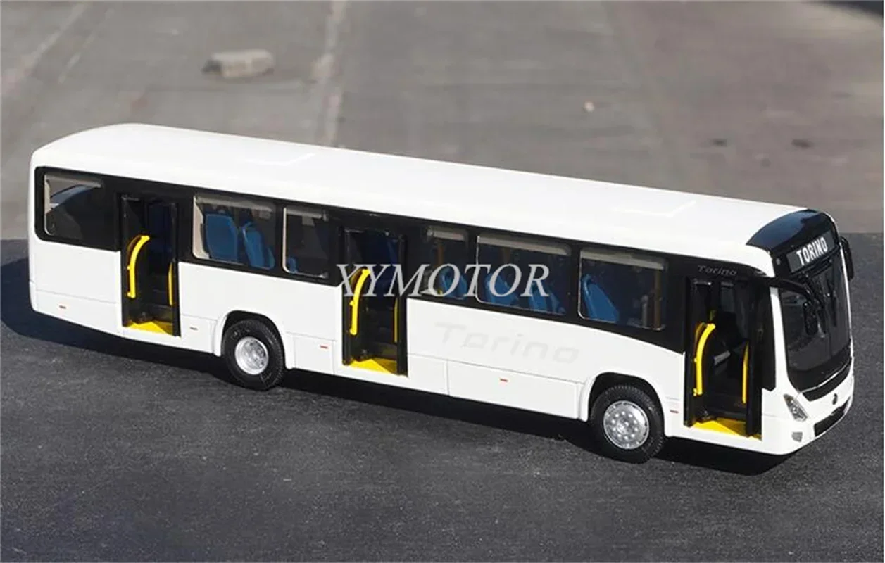 1/42 Marcopolo Torino Three door bus Metal Diecast Model Car Bus Toys Gifts Hobby Display Ornaments Collection