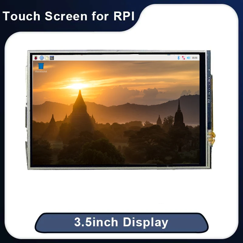 

3.5 Inch Raspberry Pi 4 Display 125MHz SPI LCD Optional 480*320 Touch Screen + Touch Pen for Raspbian Ubuntu Kali Retropie