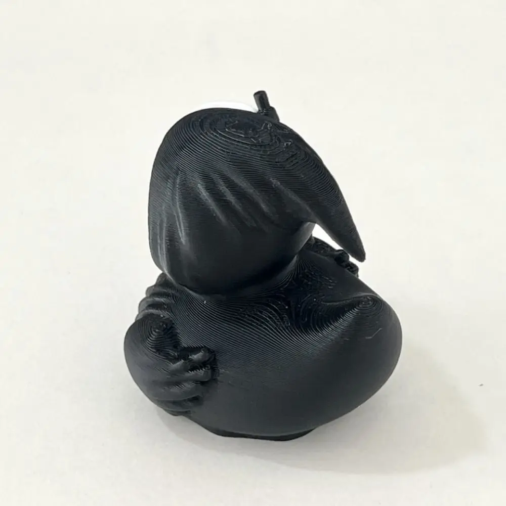 3D Printed Halloween Duck Anime Figure PLA Model Spooky Halloween Duck Figurine Funny Doll Handicraft Grim Reaper Duck Ornament