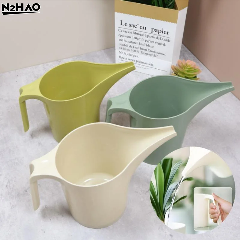 

1pc Long Spout Watering Can - Ergonomic Handle,Plant Watering Tool For Garden And Outdoor Use,Pointed Nozzle Pot For Succulents